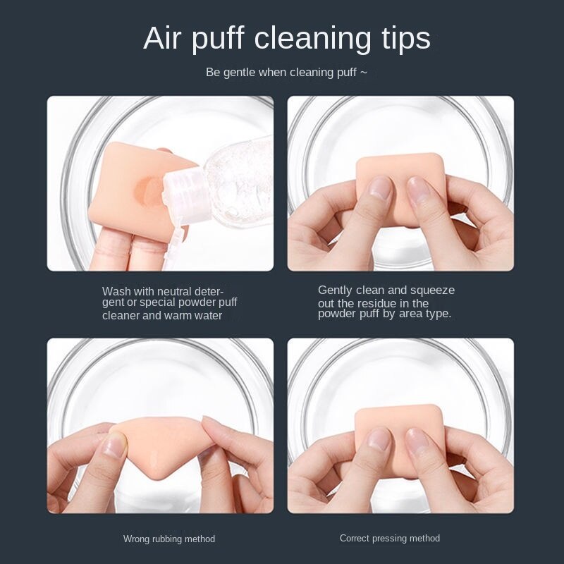 [Hàng mới về] Mút trang điểm kẹo bông siêu mềm dùng đánh phấn nước kem nền BB cream phấn phủ ướt khô