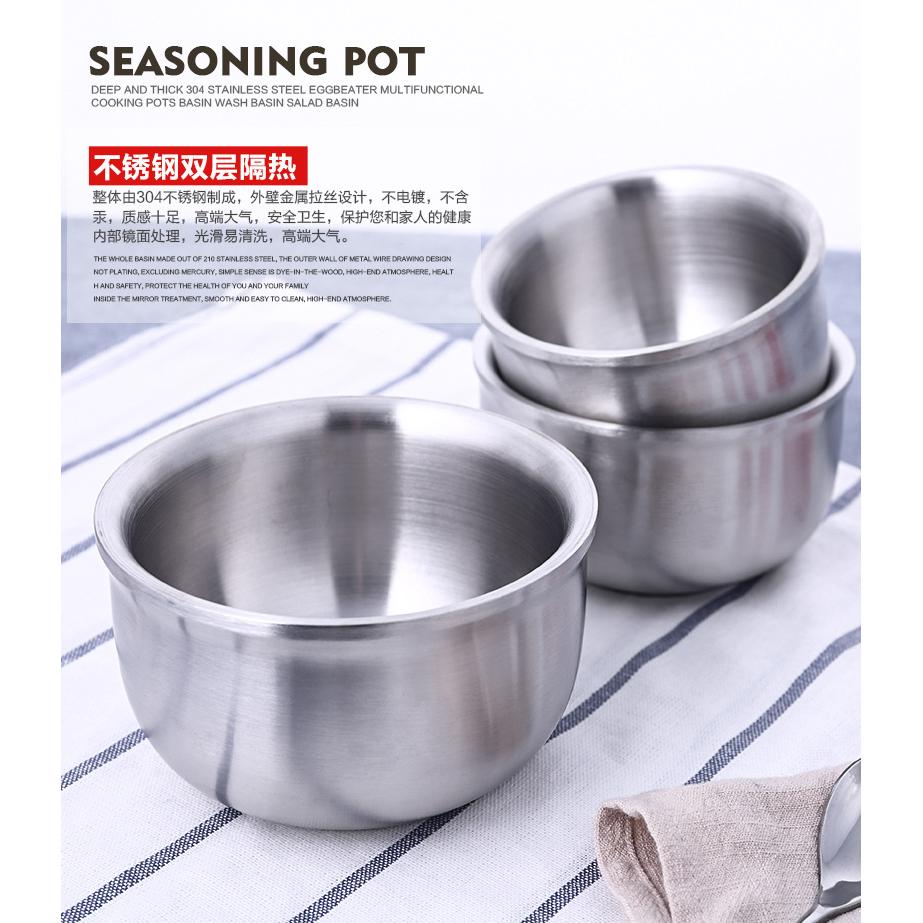 Tô inox đựng thực phẩm chống rơi 10.5-15