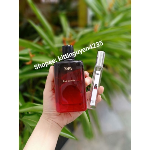 Chai chiết 10ml Red vanilla/Wonder rose/Nuit/Pink