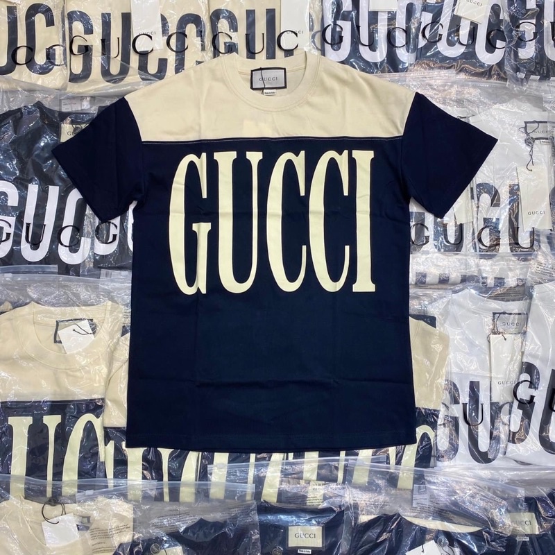 💥HOT✨áo phông nam nữ gu xì phối màu siêu chất____3990