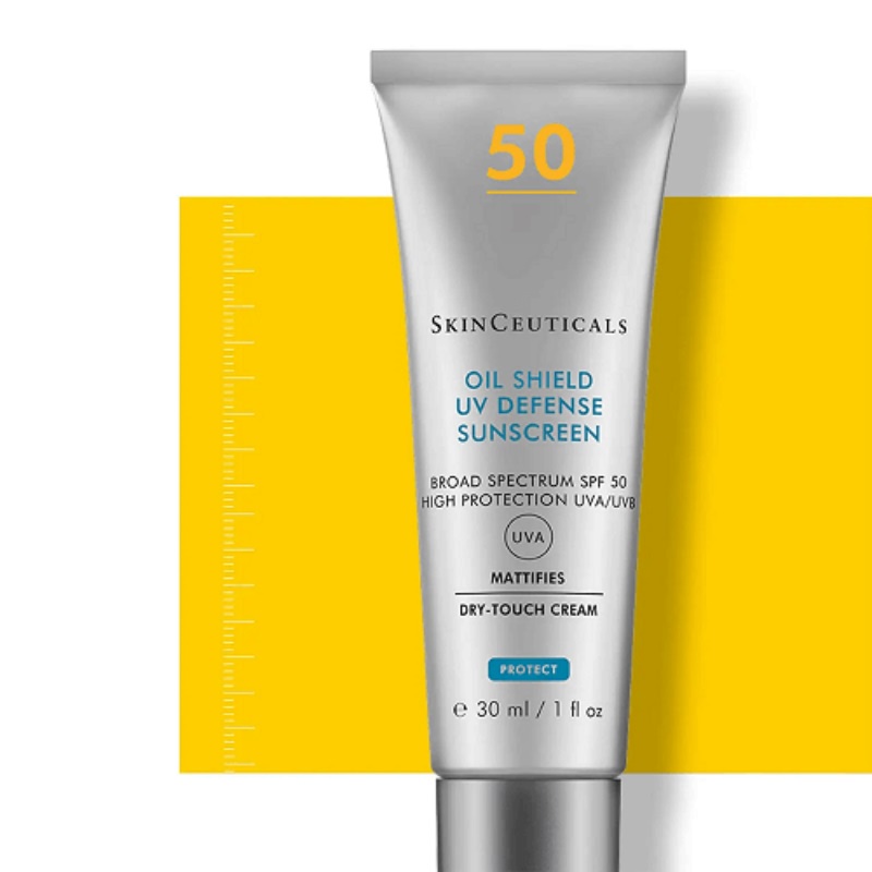 Kem Chống Nắng Phổ Rộng Không Nhờn Rít, Kiểm Soát Dầu Thừa và Bảo Vệ Da Tối Ưu Skinceuticals Oil Shield UV Defense SPF50