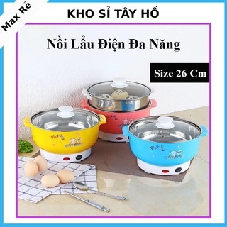 [Thanh Lý ❤️] Nồi Lẩu Điện Đa Năng Size 26 Cm Cooking Pot - Nồi Lẩu Điện Size Lớn