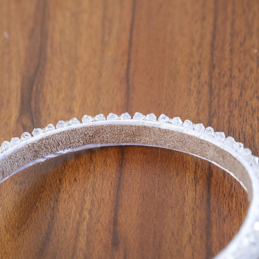 Băng đô cài tóc đính đá nhiều màu tùy chọn cho nữ