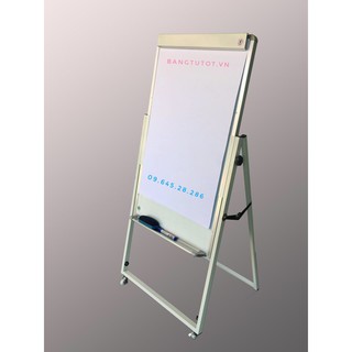 [Bảng trắng gấp gọn] Bảng Flipchart chân gấp 60x100cm, ảnh thật 100%
