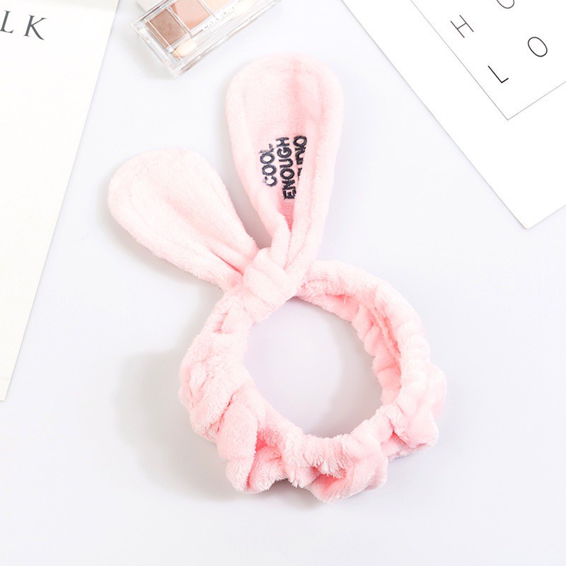 Băng Đô Cài Tóc Tai Thỏ Phong Cách Hàn Quốc Cho Nữ