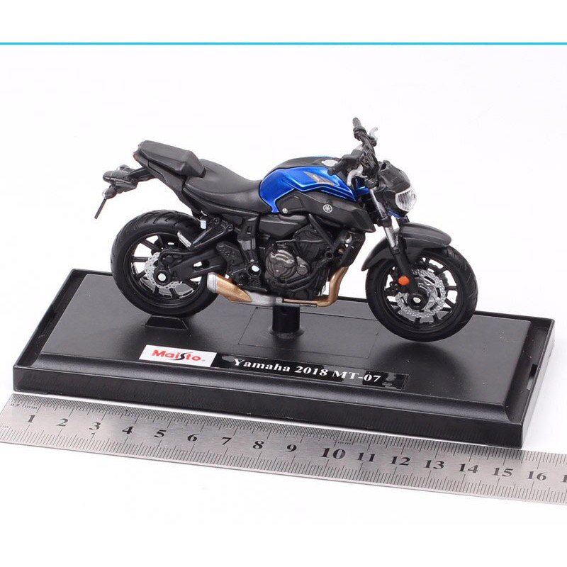 XE MÔ HÌNH MOTO Siêu xe YAMAHA MT-07 2018 - MAISTO tỷ lệ 1:18