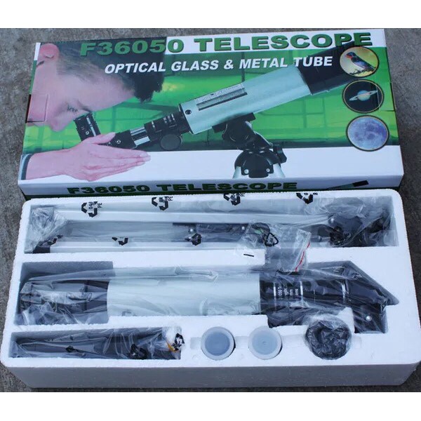 Kính thiên văn F36050,Kính khúc xạ tiêu sắc Achromatic Doblet Lens