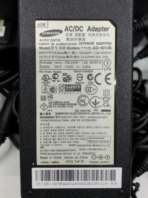 Adapter nguòin samsung 14v | BigBuy360 - bigbuy360.vn