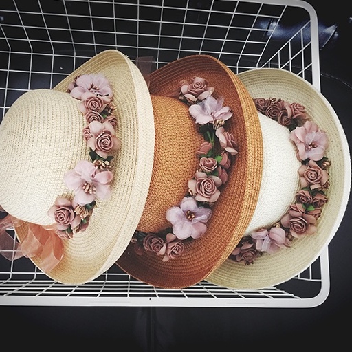 Nón Vành Đan Lát Thời Trang Hè Cho Nữ