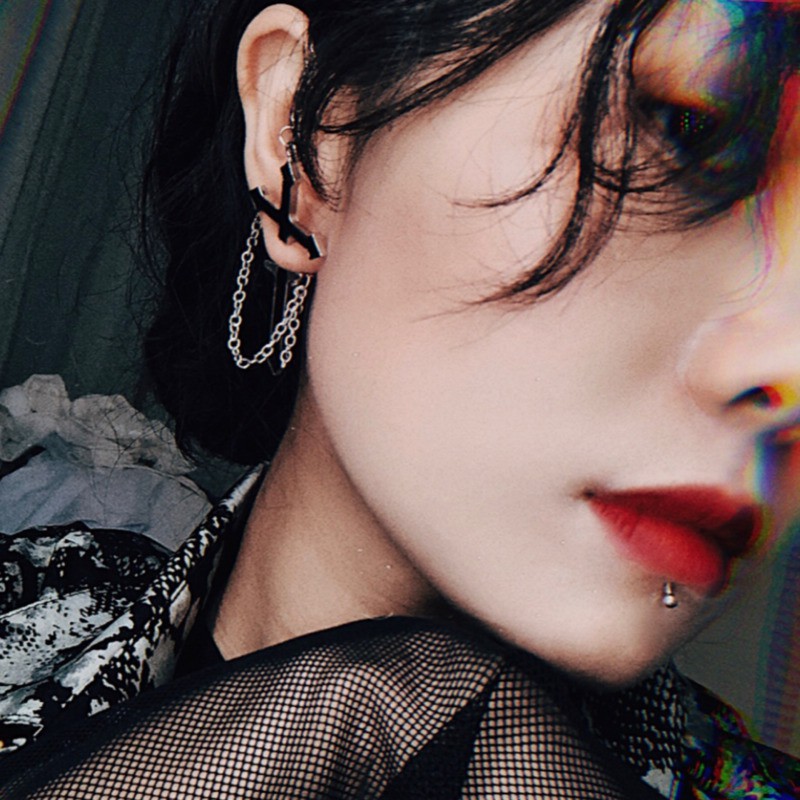 Khuyên Tai Dáng Dài Cá Tính Phong Cách Hàn Quốc Hợp Thời Trang