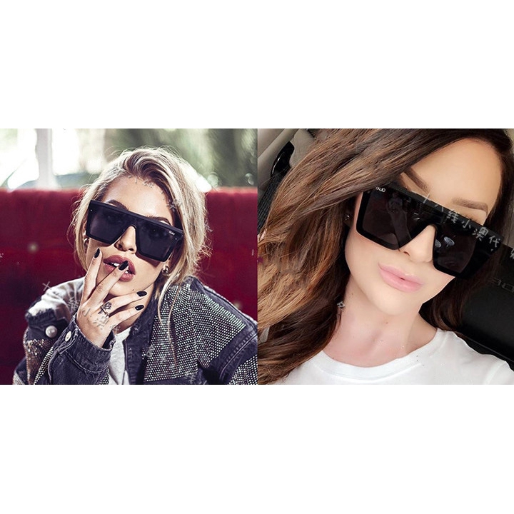 Kính Mát Oversize Gọng Vuông Thời Trang Dành Cho Nữ