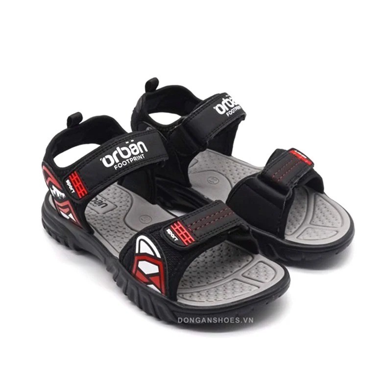 Sandal trẻ em Urban quai dán SD2015- Đen