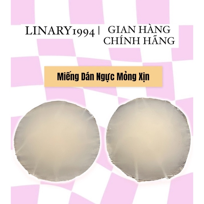 Miếng Dán Ngực Mỏng Xịn