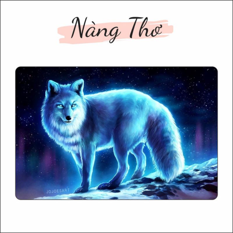 Decal dán laptop 3D siêu CUTE_ nàng thơ