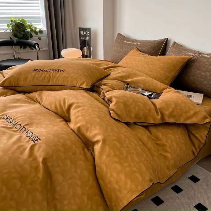 BỘ CHĂN GA GỐI COTTON LINEN DREAM CITY CAO CẤP NHẬP KHẨU.