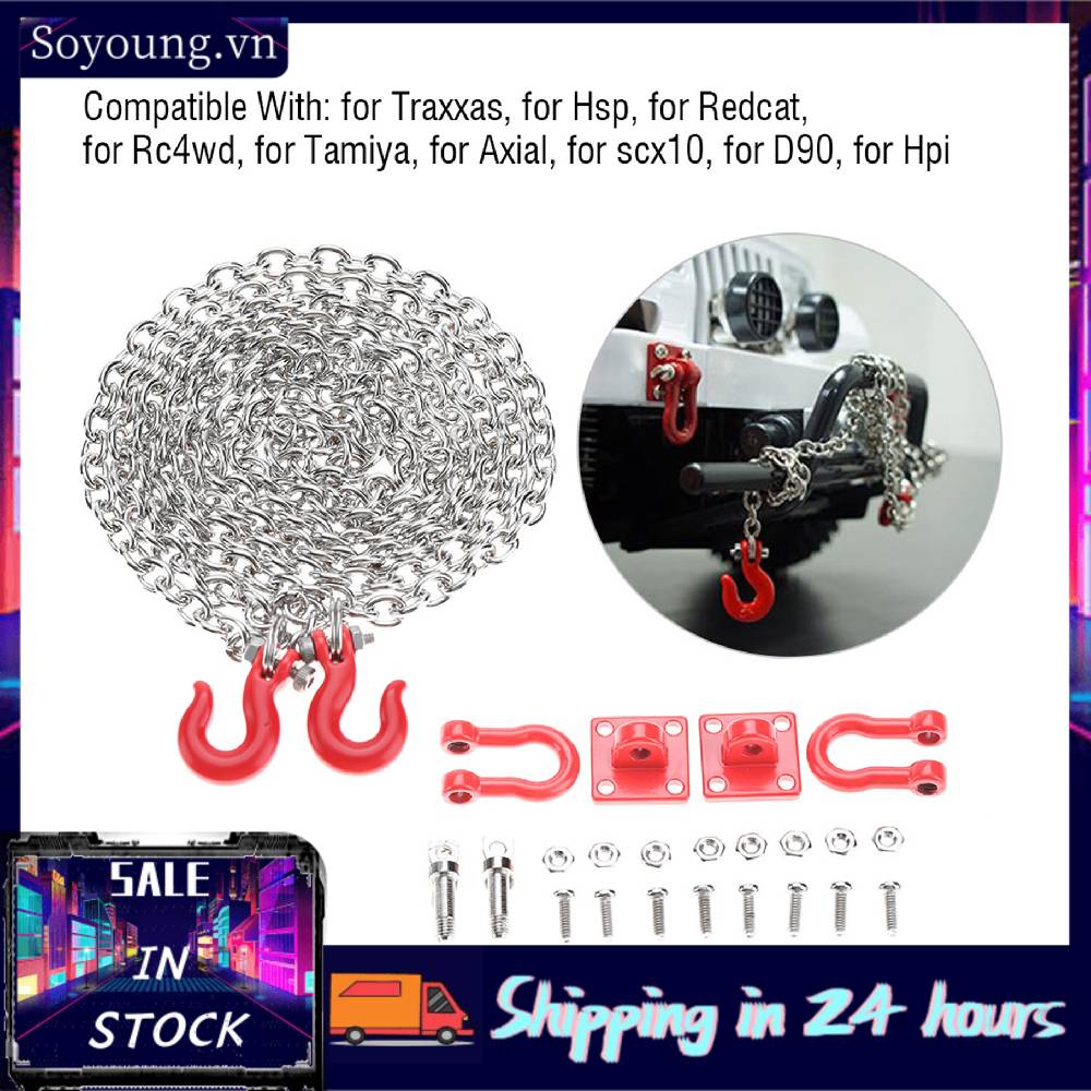 RC Dây Móc Kéo Chuyên Dụng Cho Xe Điều Khiển Từ Xa