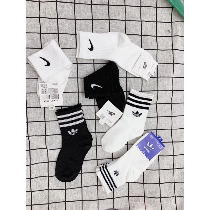 Tất Trẻ Em -Tất nike ,adidas trẻ em xuất dư (các bé từ 1-5tuoi)