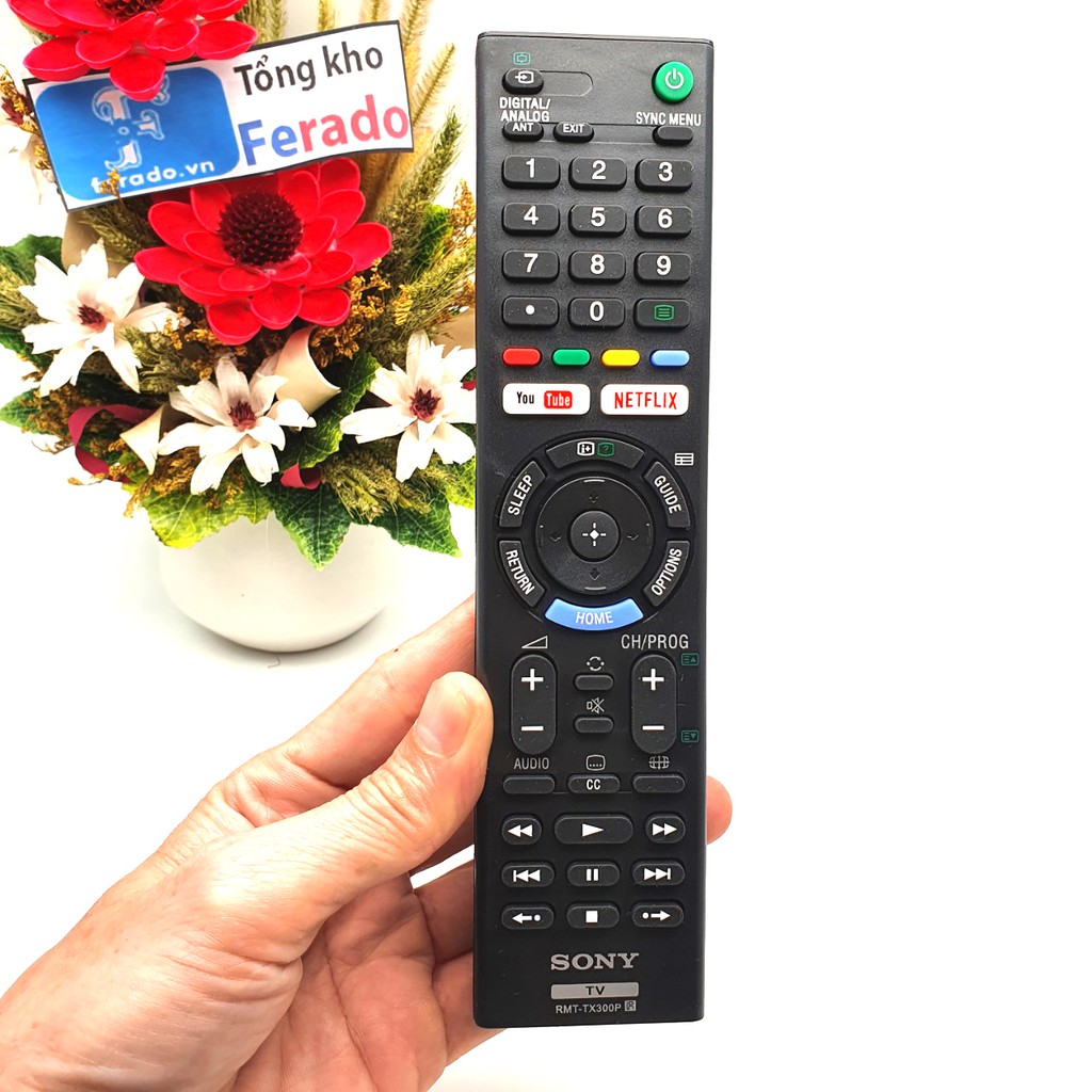 [BH 4 th] Điều Khiển Tivi Sony RMT - TX300P Cho Mọi Dòng TV Sony Bền Nhạy Phím Êm