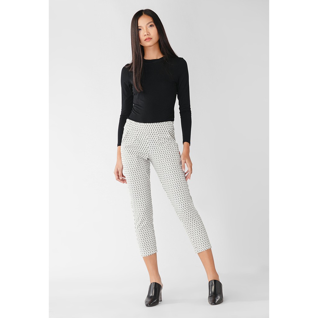 Quần khaki thun lửng nữ jogger Phúc An 3006_sao