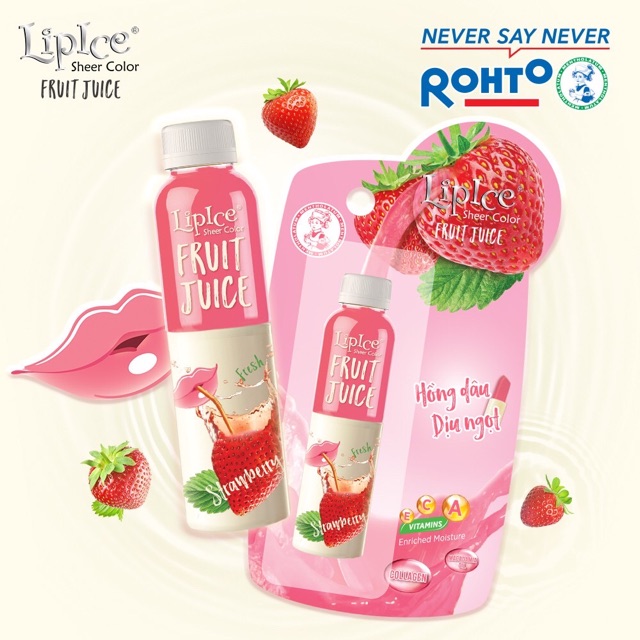 Son Dưỡng Có Màu Lipice Sheer Color Fruit Juice 4g