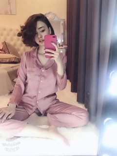 Bộ pizama lụa