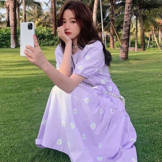 ĐẦM BABY TÍM HOA