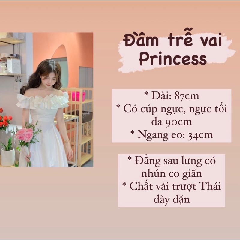ĐẦM-VÁY TRẮNG TRỄ VAI BÈO CÔNG CHÚA ULZZANG chụp kỷ yếu