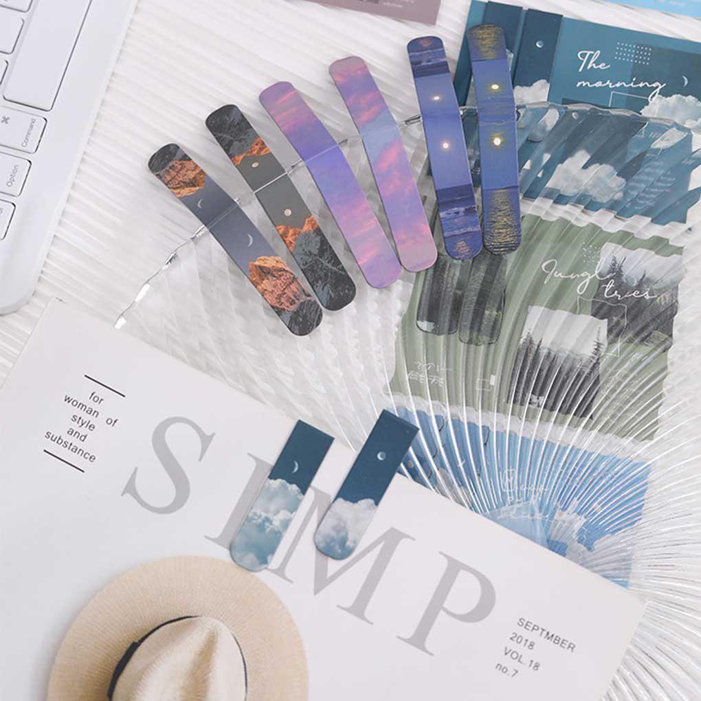 Bộ 2 Kẹp Đánh Dấu Trang Sách Nhiều Màu Sắc