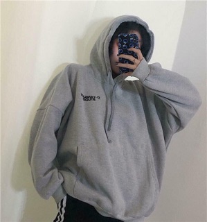 HOODIE XÁM