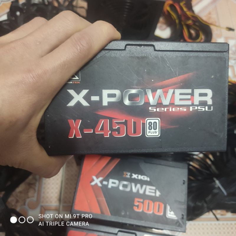 Nguồn máy tính xigmatek xpower II x450 w công suất thực