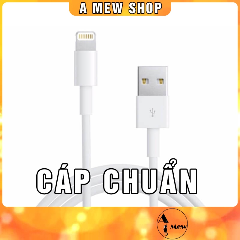 [CAO CẤP]Cáp Sạc Lightning - Dây sạc iphone 7/8/x/xs/xsmax/11/12/promax/mini - A MEW SHOP