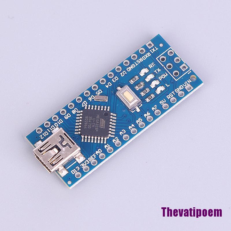 Bảng Mạch Điều Khiển Mini Usb Nano V3.0 Atmega328P Ch340G 5v 16m Cho Arduino