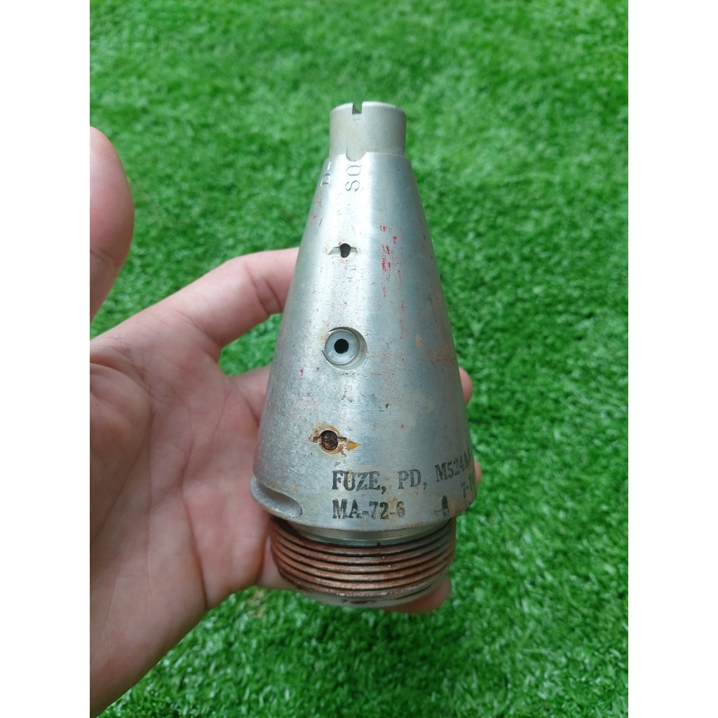 Đầu cối 81mm US,Đầu cối nhôm xưa