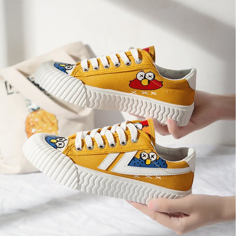 (Order) Giày ulzzang angry birds đế sóng (ảnh thật ở cuối)