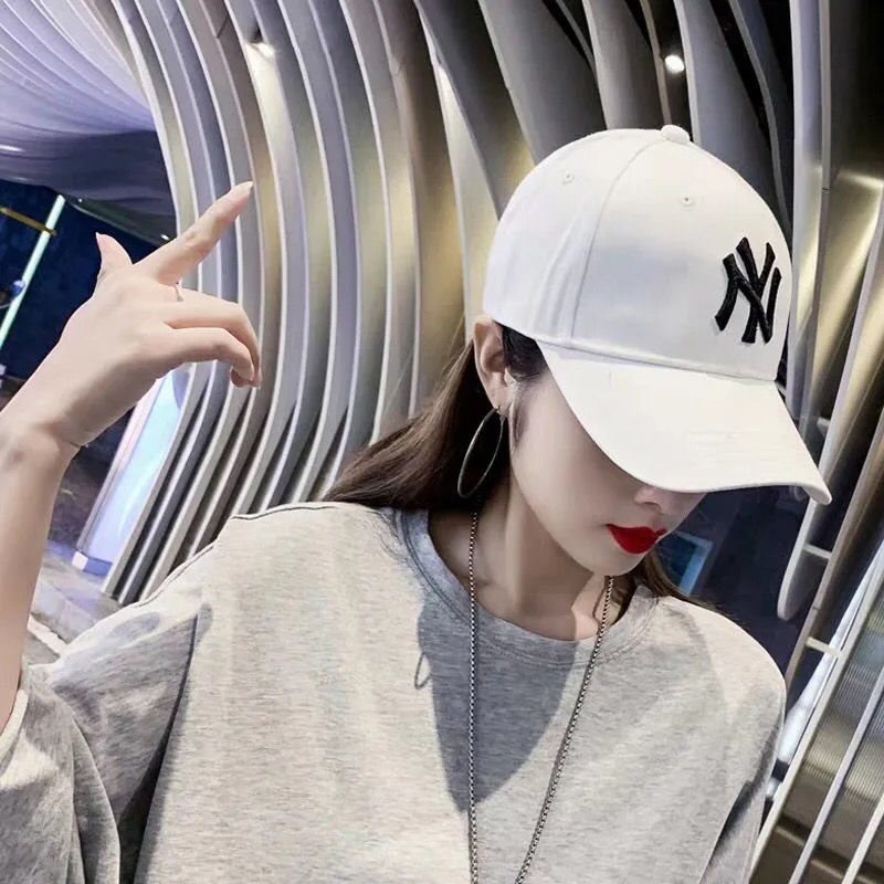Mũ lưỡi trai NY, nón kết cao cấp thêu logo NY form unisex nam nữ nhiều màu - LT06