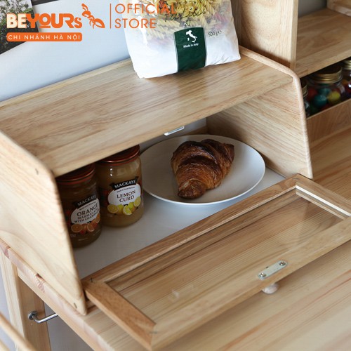 [Mã LIFE1504 giảm 10% đơn 100K] Tủ Đựng Gia Vị Gỗ BEYOURs A Bread Case Nội Thất Kiểu Hàn Lắp Ráp