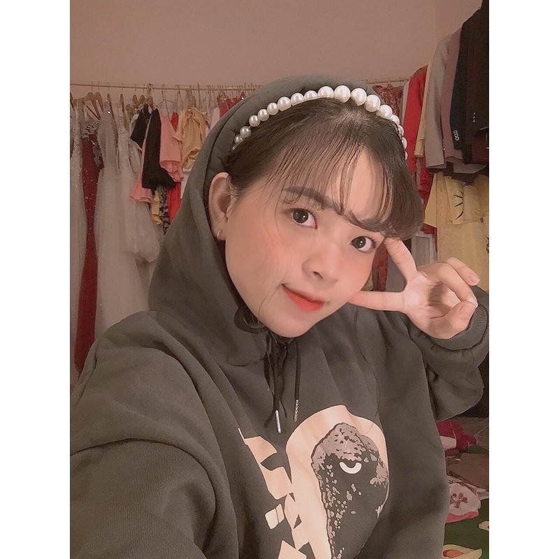 Áo Hoodie Khủng Long Ulzzang Nữ Cá Tính Form Rộng Rãi Nỉ Bông HD10 - Liti shop | BigBuy360 - bigbuy360.vn