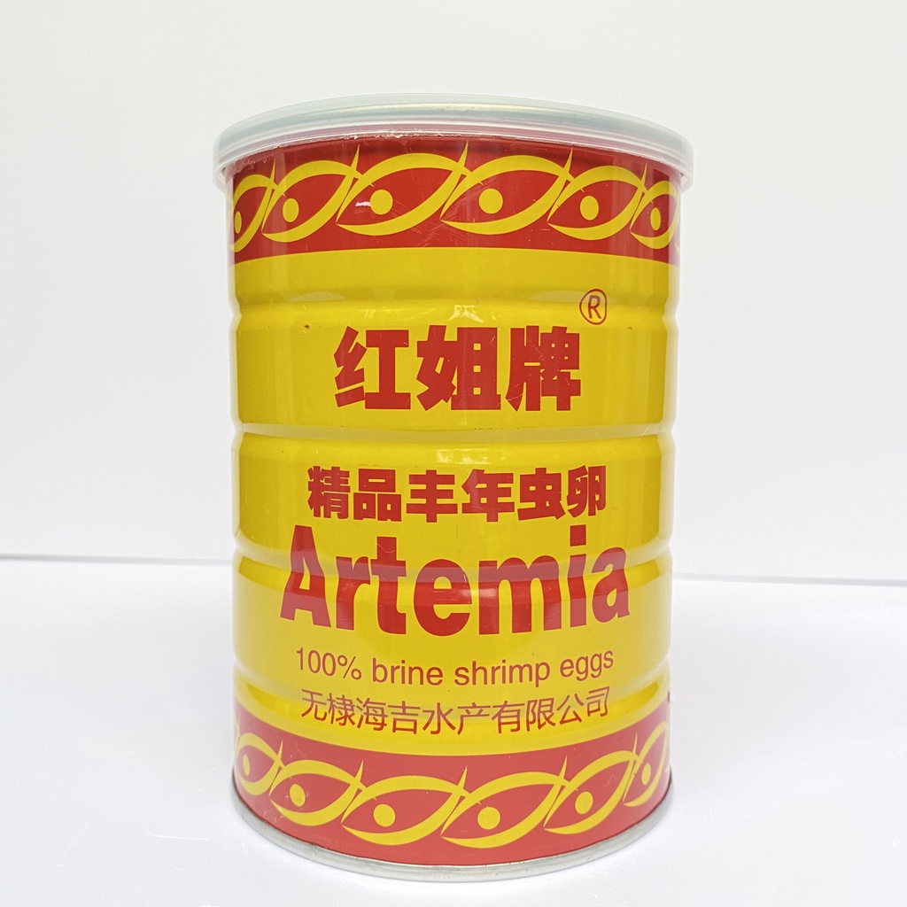Artemia lon vàng TQ, Thức ăn cho cá bảy màu, betta chiết lẻ 25g-100g