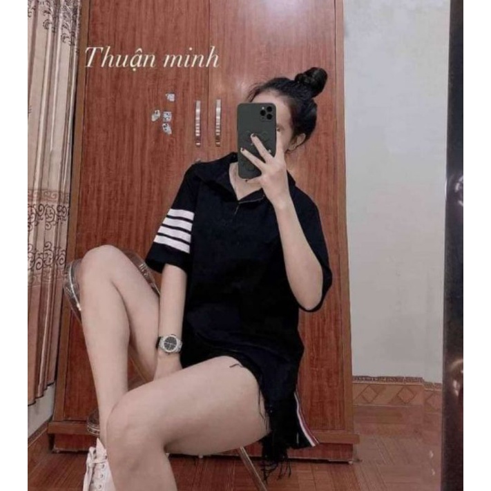 Áo Polo nam nữ Thom Browne ,vải cá sấu xuất xịn ,sang trọng ,lịch lãm TH_1989 store