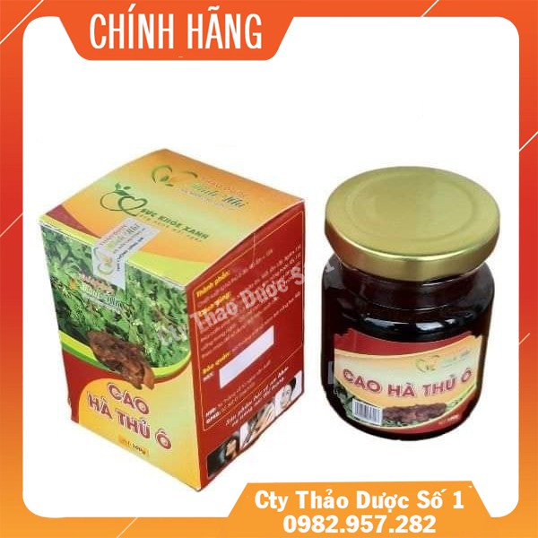 Cao Hà thủ ô của Công ty Thảo dược Minh Nhi (lọ 100g)