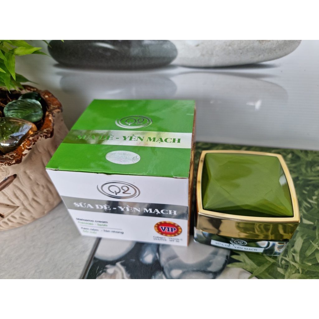 Kem nám tàn nhang đồi mồi - Sữa dê yến mạch Q2
