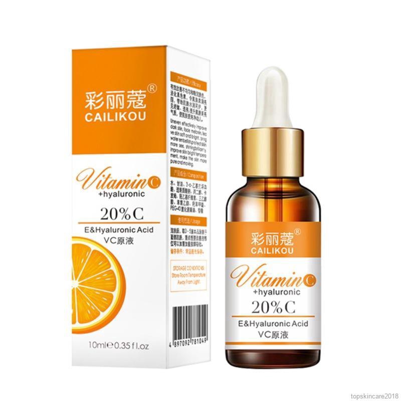 Serum tinh chất Vitamin C dưỡng ẩm se khít lỗ chân lông chống lão hóa chăm sóc da mặt