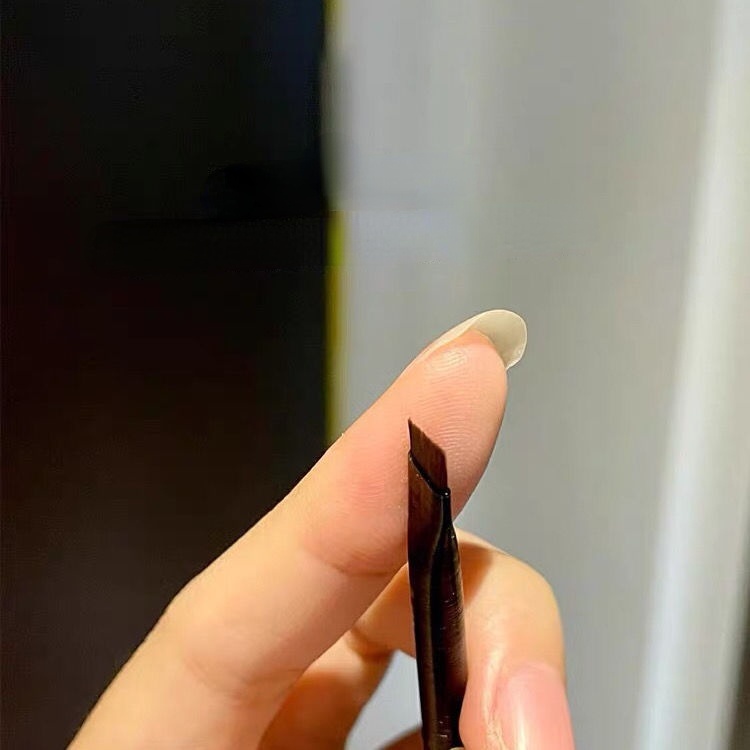 Cọ kẻ mắt/kẻ mày đầu vát A101 A102 siêu mảnh