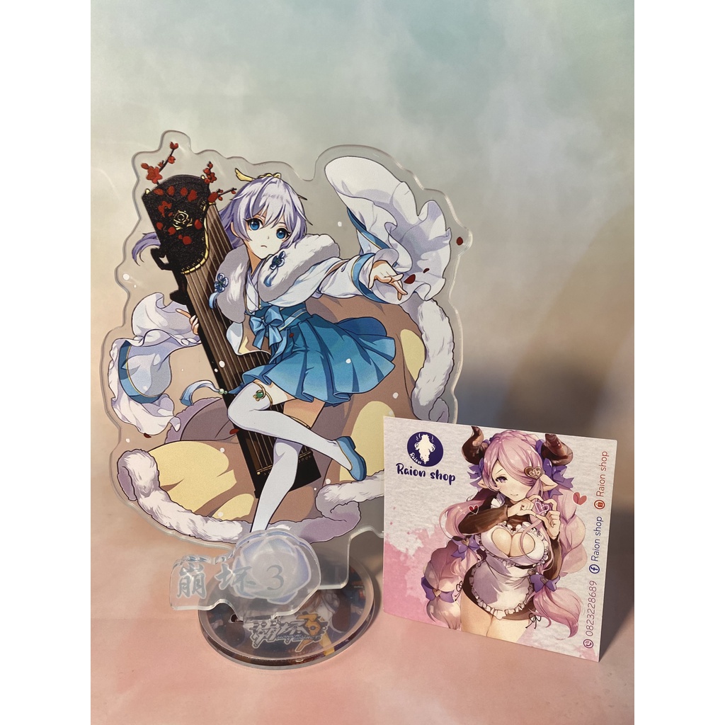 Mô Hình Standee Acrylic Mica Game Honkai Impact 3