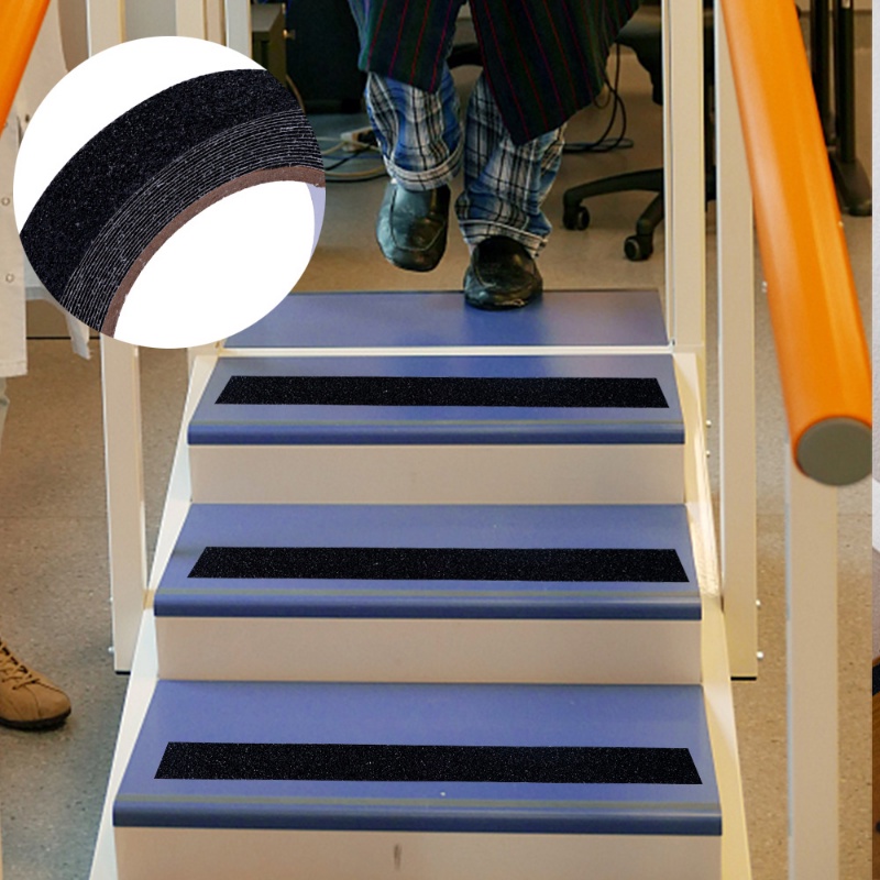 Miếng Dán Bậc Cầu Thang / Sàn Nhà Chống Trượt / Nước / Dầu / Mòn 250CM Thiết Thực Chống Trượt / Thấm Nước