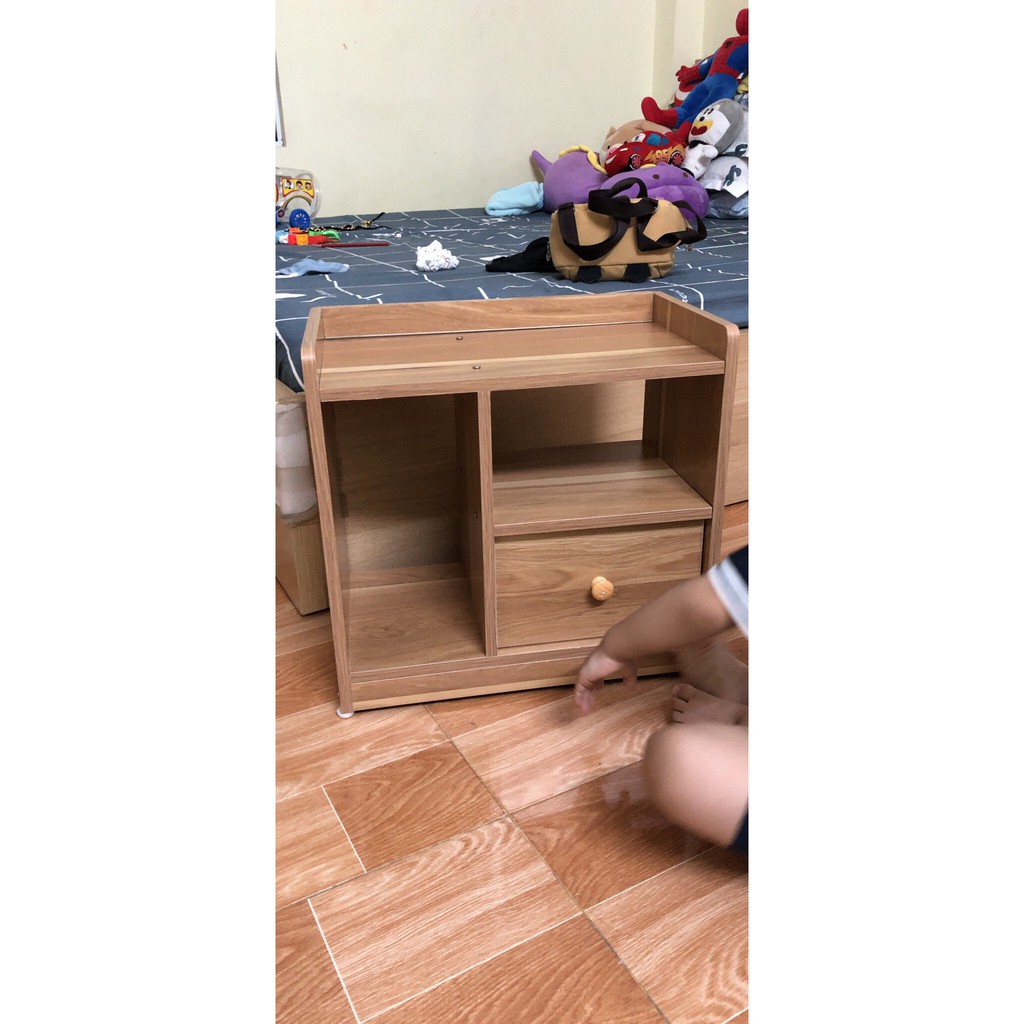 [Xả kho] Tủ Phòng Ngủ, Tủ Để Đầu Giường Vân Gỗ Một Ngăn Bền Đẹp Để Đồ | BigBuy360 - bigbuy360.vn