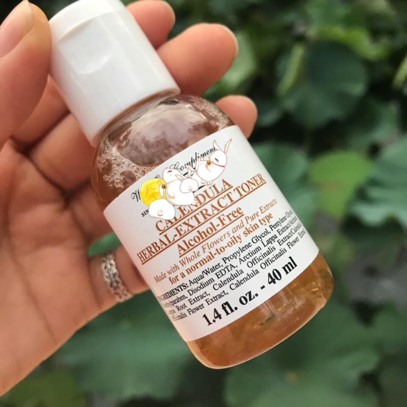 Toner Hoa Cúc KIEHL'S Calendula Herbal Extract Alcohol Free Giảm Mụn