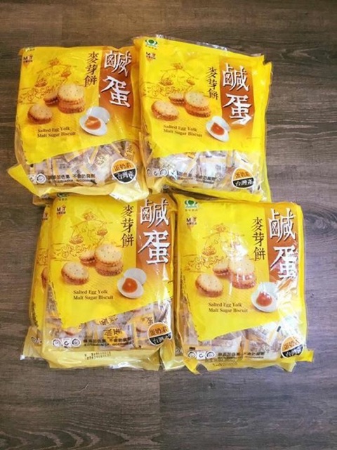 Bánh Cookies trứng muối Đài Loan 180gr