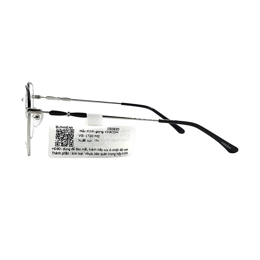 (Hàng chính hãng) Gọng kính nam nữ UNISEX Vigcom VG1720 màu sắc thời trang