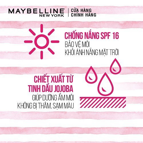 Son dưỡng môi Baby Lips Bloom Maybelline New York có chống nắng 1.7g SPF 16